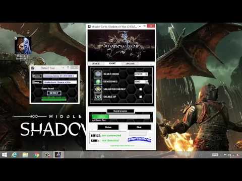 middle earth shadow of war cheat engine